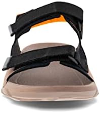 ECCO Men's MX ONSHORE 3-Strap Water Friendly Sport Sandal, Morel/Black, 7-7. 5 | Image 3