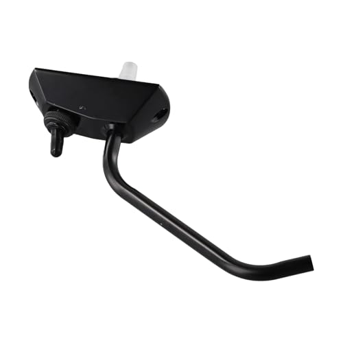 Interrupteur de robinet 12V noir rotatif à 360° avec coque étanche silicone - 3