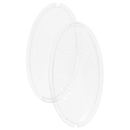 Tofficu Pantallas Transparentes para Campana Extractora Protector de Luz Fácil de Limpiar Distribución Uniforme para Cocina Accesorio Compatible Multimodelo