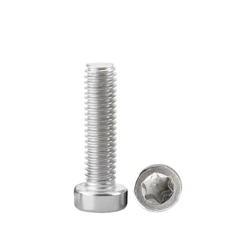 M1.6 M2 M2.5 M3 M4 M5 M6 M8 3-50mm 304 A2-70 XeX| gNX 6[u ^ [ V[g vt@C wbh Lbv {g(14mm,M6 10pcs)