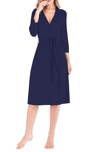 Robe de nuit style kimono long et fluide parfait pour le homewear estival