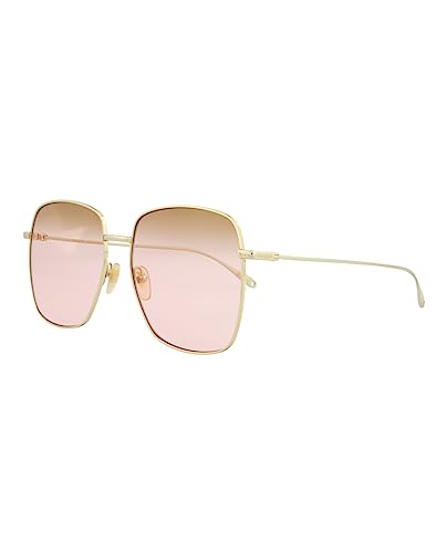 Gucci Square/Rectangle Sunglasses Gold Gold Pink Luxury Eyewear Made In Japan Metal Frame Designer Fashion for Everyday Luxury2
