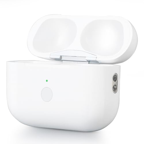 Kenko Back Kabellose Ladecase kompatibel mit AirPods Pro 1. & 2. Generation (Weiß (to USB-C))