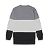 Bienzoe Boys Cotton Crewneck Sweater: Long Sleeve Knit Fall Winter Pullover - Casual for School Family Gathering Grey Size 16