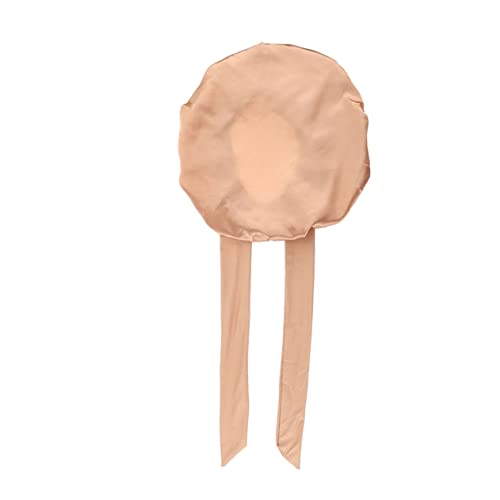 OFFIGAM 女性用サテンスリープキャップ ヘアケアボンネット 家用 持ち運び軽量設計 旅行にも 頭ずれ防止 枕カバー汚れにくい