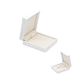 KJOET ペンダントボックス ネックレスケース ネレス 収納 ケース 指輪 ンディスプレイ収納 保管 携帯用 結婚式 誕生日 記念日 バレンタインボス アクセサリー化粧箱