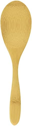 AM-MJ289 Folk Art Bamboo Serving Spoon image 2