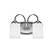 Millennium 3072-BPW Two Light Vanity, Pwt, Nckl, B/S, Slvr