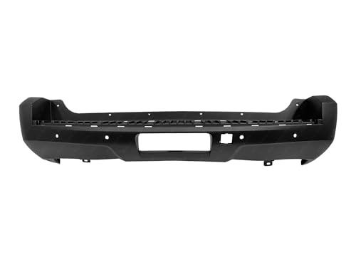 BUMPERS THAT DELIVER - Primered Rear Bumper Cover Replacement Compatible with 2007-2014 Chevy Tahoe GMC Yukon w/Park Assist 07-14 GM1100783