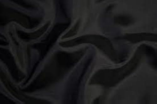 Tissu taffetas 100 % soie bleu nuit pour éviter les plis mous des robes de soirée