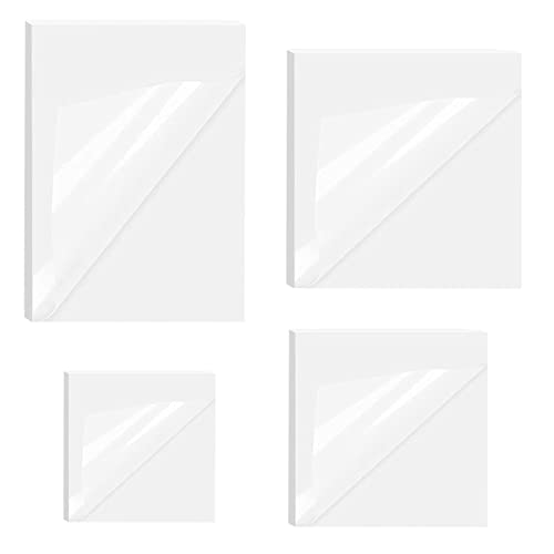 luoshaPUCY 200 Blätter Transparente Haftnotizen, Transparent...