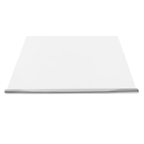 NUOBESTY Refrigerator Shelf Divider - Transparent Glass Partition for Fridge Storage, Easy Installation, No Tools Required, Fits Various Fridge Sizes - 12.01 x 11.81 x 0.31 inches