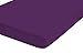 Produktbild Castell 77113/001/040 Jersey-Stretch Fitted Sheet, dark purple, 140 x 200 - 160 x 200 cm by Castell