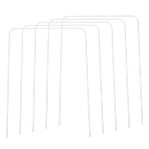 VANZACK 5pcs Heavy Duty Croquet Replacement Parts Iron Wire Metal Hoops for Outdoor Lawn Games