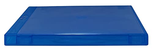 Image of Mediaxpo Premium Standard Blu-Ray Triple 3 Disc Capacity Cases 12MM | Protect Your Blu-ray Collection with Silver Screen Printed Logo | Ideal for Collectors and Film Enthusiasts (Pack of 400)