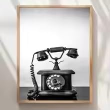Poster vintage pour téléphone portable idéal pour la décoration de votre salon