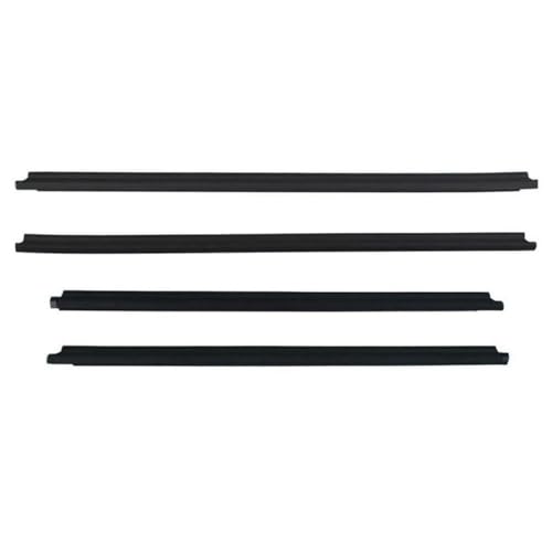 Joint d'étanchéité pour vitres de voiture Toyota Fortuner 2004-2015 porte latérale 4 pièces