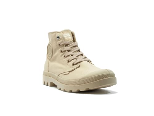 Image of Palladium Mono Chrome Men's Outdoor Boots | Lace-Up Sneakerboots, Hiking, Trekking & Riding Ankle Boots | Lightweight, All-Season, Durable