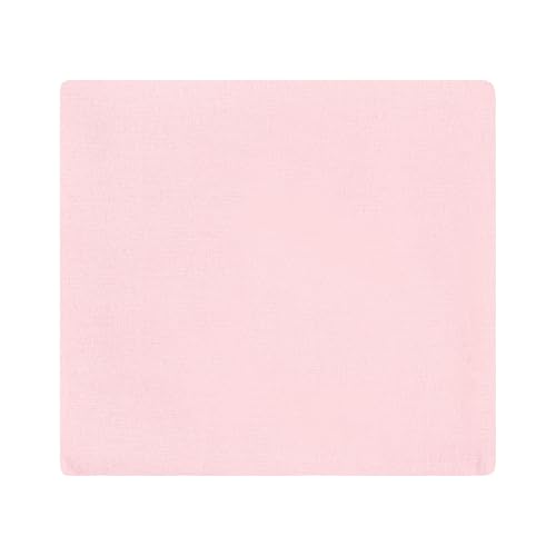 Image of Little Treasure Hudson Baby Cotton Poly Flannel Receiving Blankets Multipack, Pink Fairytale Princess, 30x30 inches