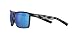 Costa Del Mar Mens Rinconcito Rectangular Sunglasses, Tiger Shark/Blue Mirrored Polarized-580g, 60 mm