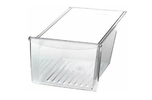 Image of 240343803 Bottom Crisper Pan - for Frigidaire Refrigerator Pan Drawer - Fridge crisper bins - Refrigidaire crisper drawer replacement AP2115895 240343801 240343805 240343806 240343808 - W 11-1/2 in