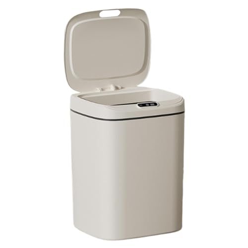 Cubo de basura inteligente, basura inteligente – Cubo de basura automático eléctrico sin baño | Cubo de basura inteligente, cubo de basura con tapa, cubo de basura estable con sensor de movimiento