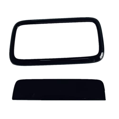 N&B 【Icey car parts】「ダイハツ 新型 アトレー/ハイゼットカーゴ に適する S700系 2021年〜 For Atrai /HIJET」バックドア リアドアハンドル カバー 社外品 ベゼル フレーム ドレスアップ ガーニッシュ (ピアノ