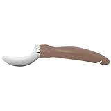 Cuchara de helado de metal, cuchara de cono de helado para galletas, pala ergonómica de metal para helado, para yogur, gelatina, sorbete, helado