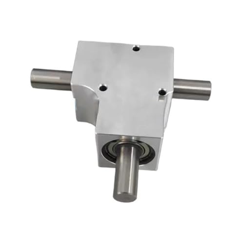 Angle Steering 1pc 1:1 Right Angle Commutator Same Direction Steering Gearbox 15mm Dual Output Shaft 1.5M 19T Spiral Bevel Gear Gearbox Driving Change