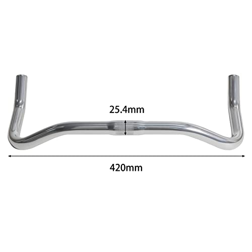 Weeras Fixed Gear Bike Handlebars Road Bicycle Bent Handlebar 25.4X420Mm #TOP1