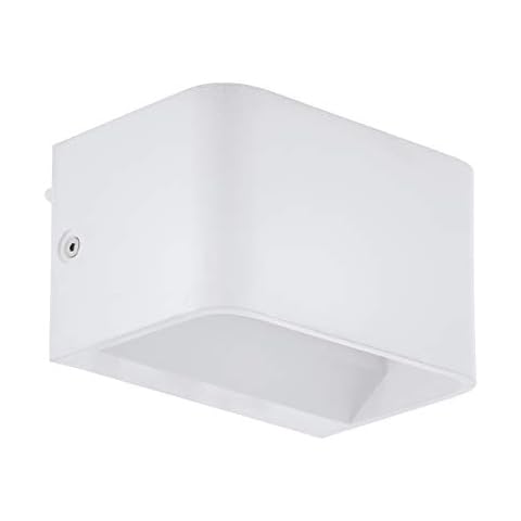 EGLO lámpara de pared LED, aluminio blanco Cover