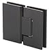 CRL Geneva 180 Series Ultra Brass 180186; Glass-To-Glass Standard Hinge