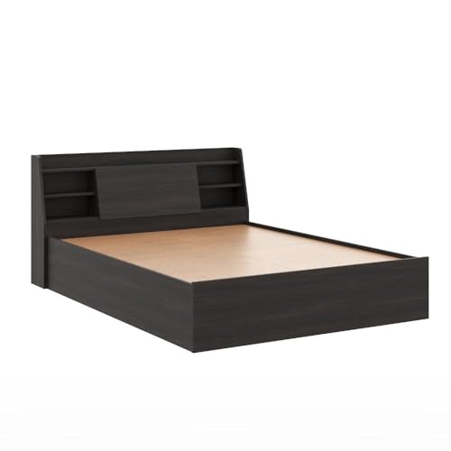 Image of Wakefit Bed | 1 Yr Warranty | King Size Bed, Comes with Storage Box, Noise Free, Density: 680-750 kg /m, Termite & Borer Resistant, Fits Mattresses Up to 8 Inches(Leo 78 x 72 - Wyoming Maple)