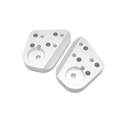 Elevador de manillar plateado para motos R1200RT R1100R y R1200