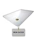 Nantucket Sinks UM-18x12-W 18-Inch by 12-Inch Rectangle Ceramic Undermount Vanity, White