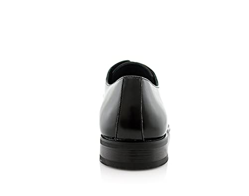 Image of Ferro Aldo Men's Classic Cap Toe Oxford Dress Shoe Collection | Perfect for Formal, Business, and Wedding Attire