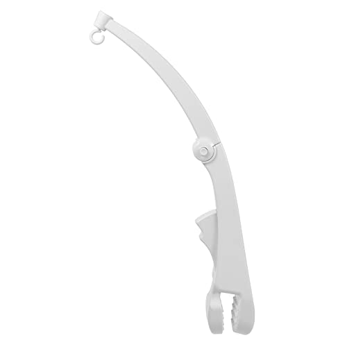 KOMBIUDA ベビーベッド用モビールアーム プラスチック製 モビールホルダー 奥行調節 乳児用ベッドアクセサリー おもちゃやオーナメントを吊り下げ可能