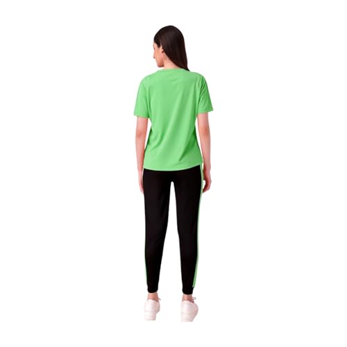 Image of Women's Casual Printed T-Shirt and Track Pant Set | Casual, Soft, and Comfortable Outfit for Home or Everyday Wear