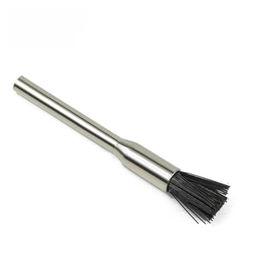 Kit de démontage de roue métallique pour outils rotatifs, brosse de 3 mm sur tige en poils (3 x 5 mm), brosses de nettoyage et d'ébavurage, 10 pièces de polissage – Métal pour Plus