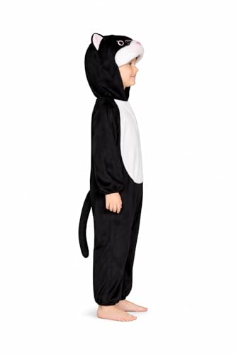 Image of Raj Costume Animal Fancy Dress Costume for Boys & Girls | Hooded Full Body Wildlife Zoo Animal Jumpsuit | Soft Costume for School Function, Fancy Dress, Halloween, Birthday, Cosplay & Role Play