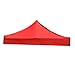 Replacement Oxford Camping Tent Canopy Awning Top Cover - weight, ,ion - Outdoor Sun Shelter Rain Tarp for Camping, Beach, and Garden - 420D Oxford Cloth - Multiple Size Options - Red 1.9x1.9m