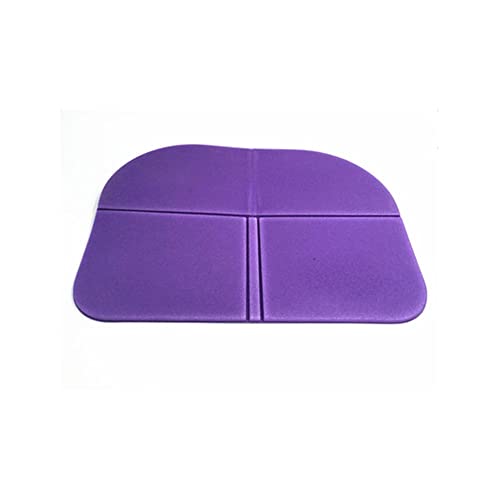 Tapis d'assise de voyage flexible TILEZE en mousse souple et violette - 2