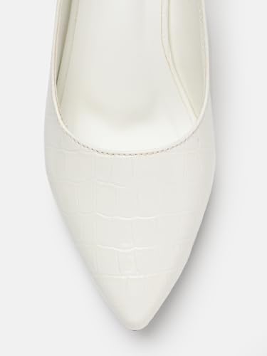 Image of Marc Loire Women's Pointed Toe Block Heel Pumps with Adjustable Slingback for Office, Party and Formal Occasions