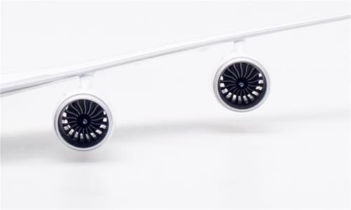 Modelo de avión fundido a presión Boeing B747-8I 38cm réplica Lufthansa con solapa 7