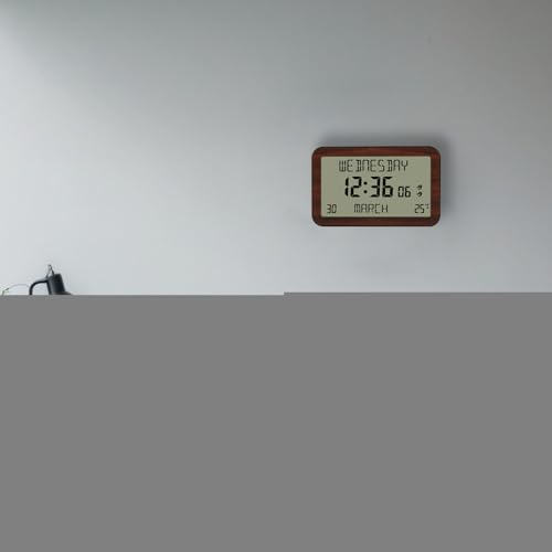 Réveil de voyage compact pour maison nuit et bureau nomade