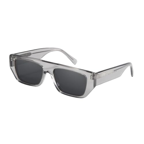 Lunettes de soleil acétate contre l'éblouissement verres polarisés gris pour femme