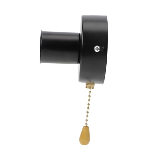 QUMIIRITY 1Set Wall Light Lampholder with Pull Chain Stylish Ceiling Light Accessory Easy Installation for Home Decor Durable and Elegant Pullswitch Lamp Holder