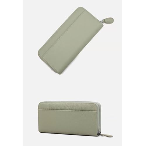 Women Wallets, Card Cases, Money Organizers, Genuine Leather Money Clips, Purses Handbags (Brown)3