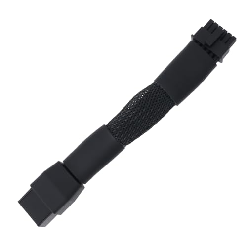 The Lord of the Tools Cable Adaptador de Alimentación para Gráficos de 8 Pines A 16 Pines (4 + 12 Pines) 12 Cm 16 AWG Compatible con Nvidia Gráficos