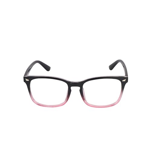 Image of IFLASH | Zero Power Blue Cut Computer Glasses | Gaming Glasses | Anti Glare, Lightweight & Blocks Harmful Rays | UV Protection Specs | Men & Women | Medium